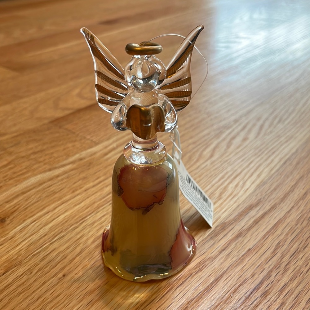 Crystal angel bell